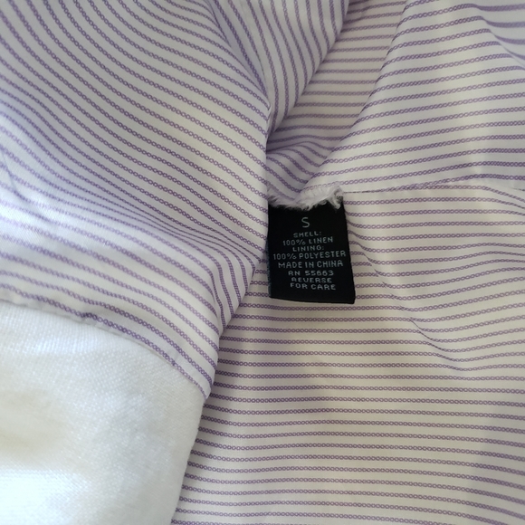 Cynthia Rowley White Linen Blazer - Picture 5 of 5